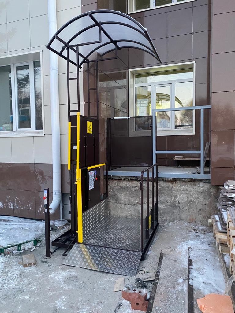 Подъёмная платформа ВПМ-01 в Копейске